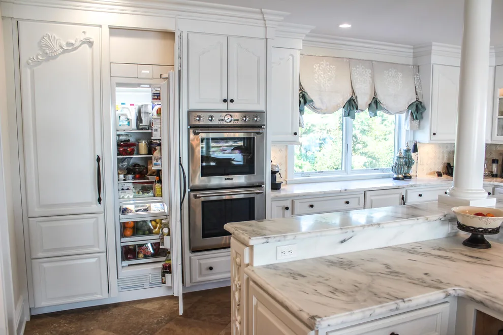 Modern French Kitchen - Opulence by the River by Baine Contracting, Inc. - Photo 15