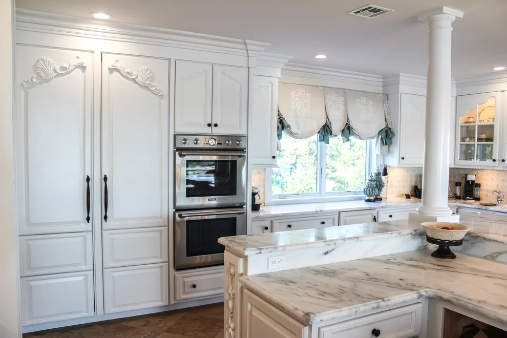 Modern French Kitchen - Opulence by the River by Baine Contracting, Inc. - Photo 9