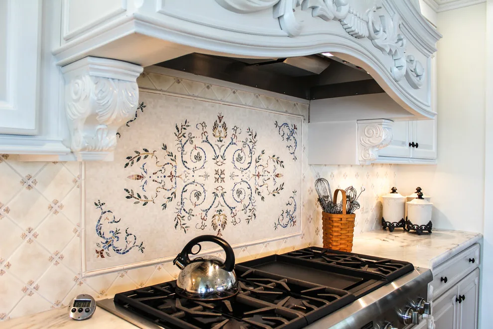 Modern French Kitchen - Opulence by the River by Baine Contracting, Inc. - Photo 7