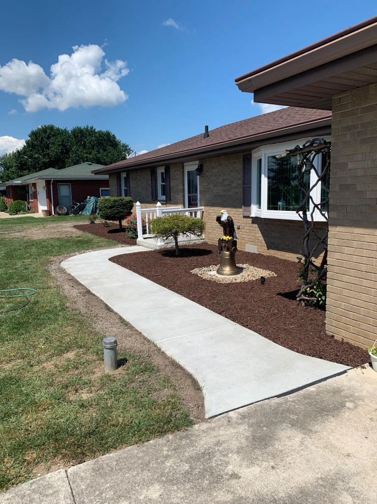 Landscaping / Mulch Installation by A+ Equipment Services And Excavation - Photo 3