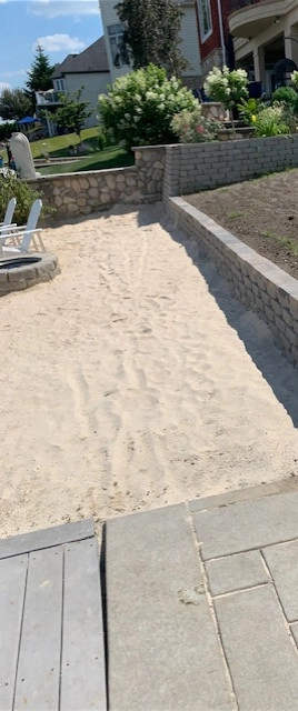 Brick Retaining Wall & Grading by A+ Equipment Services And Excavation - Photo 4