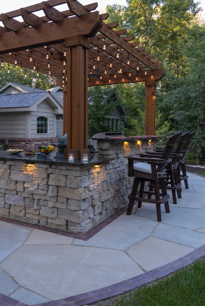 A Captivating Landscape: Limestone, Pergola, and a lot more by A.M. Woodland Outdoor - Photo 6