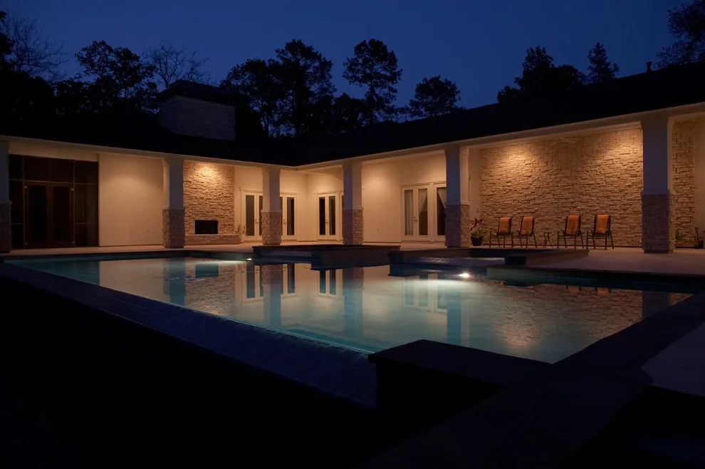Contemporary Design Inspired by Frank Lloyd Wright by J.W. Neathery Custom Home Craftsman - Photo 5