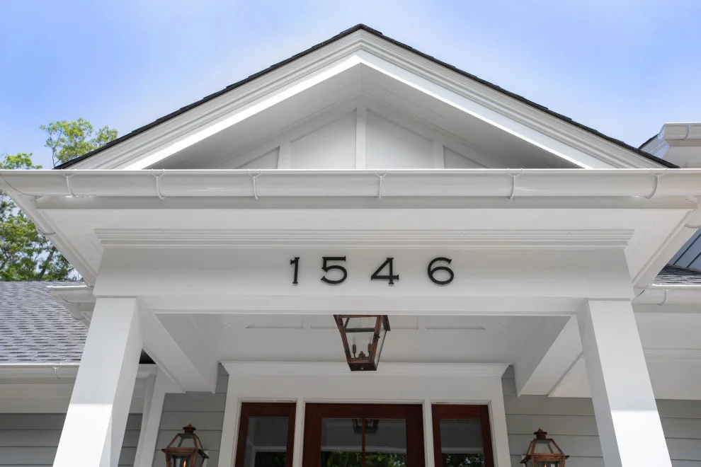 Inviting Exterior and Spacious Living Area by Baine Contracting, Inc. - Photo 3