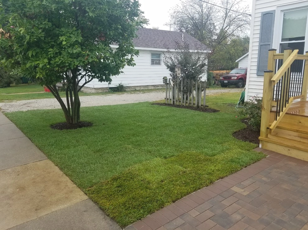 Sod Installaton and Paver Walkway by Aerate 1 Landscaping & Ponds, Inc - Photo 3