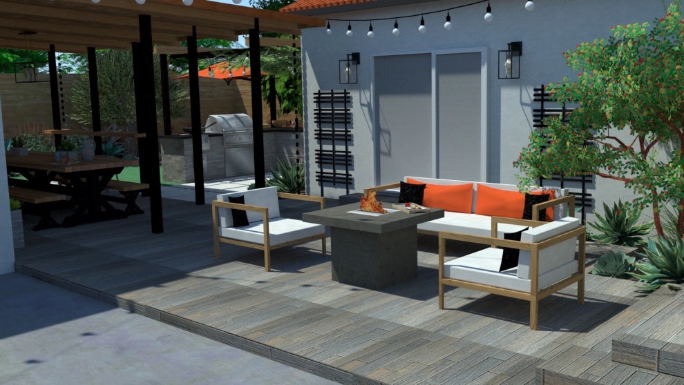 3D rendering - Outdoor living by Alford's English Gardens Inc - Photo 5