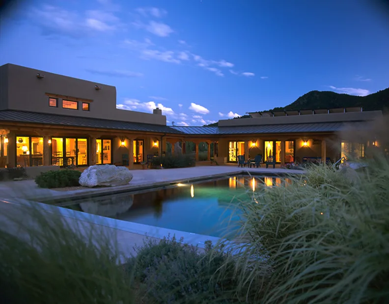 High Desert Pool Complex in Santa Fe by Prull Custom Builders - Photo 4