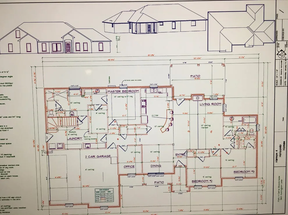 Home Blueprints by Harmon & Holcomb Homes - Photo 98