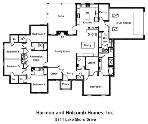 Home Blueprints by Harmon & Holcomb Homes - Photo 116