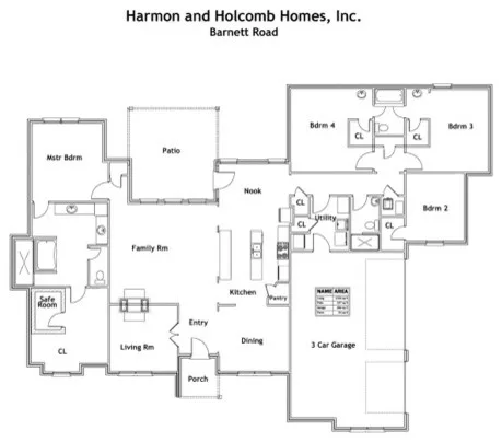 Home Blueprints by Harmon & Holcomb Homes - Photo 99