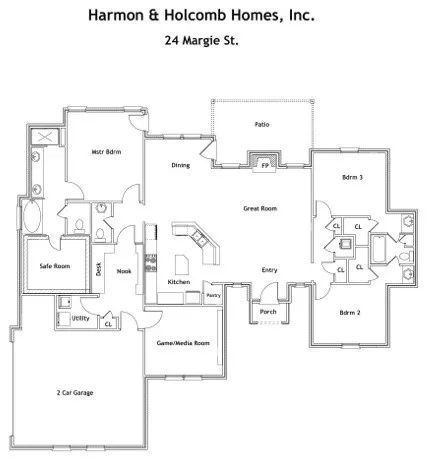 Home Blueprints by Harmon & Holcomb Homes - Photo 64