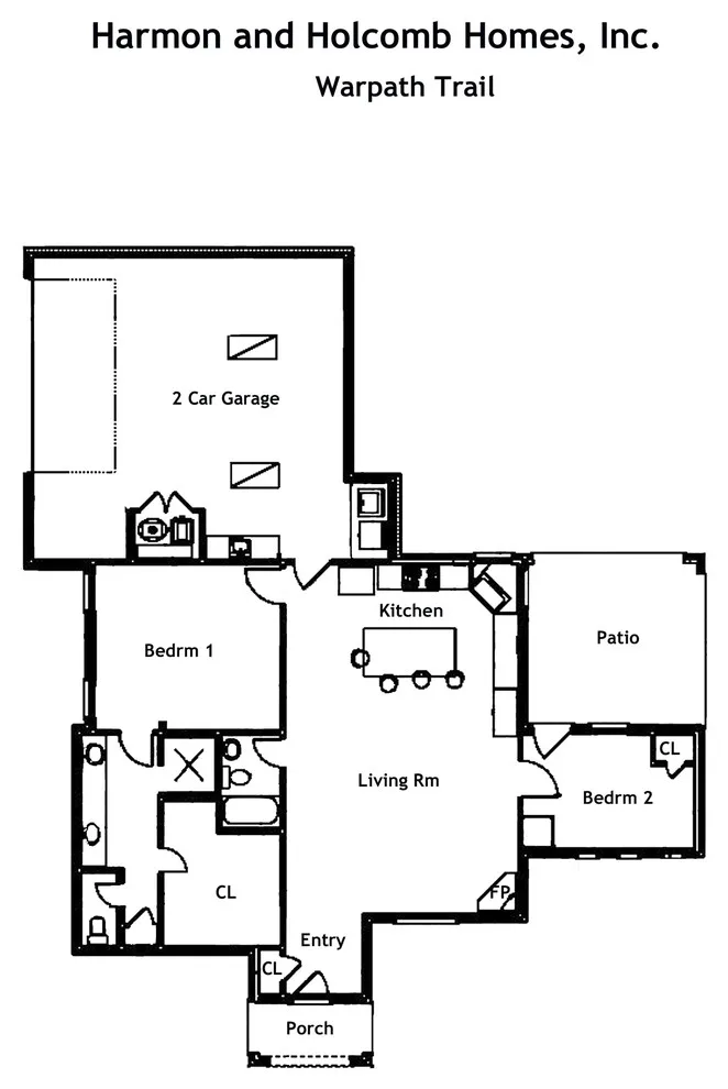 Home Blueprints by Harmon & Holcomb Homes - Photo 53