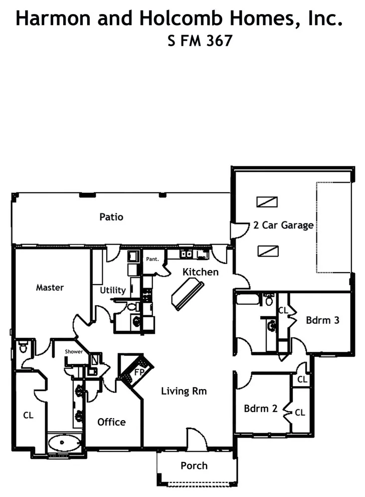 Home Blueprints by Harmon & Holcomb Homes - Photo 19