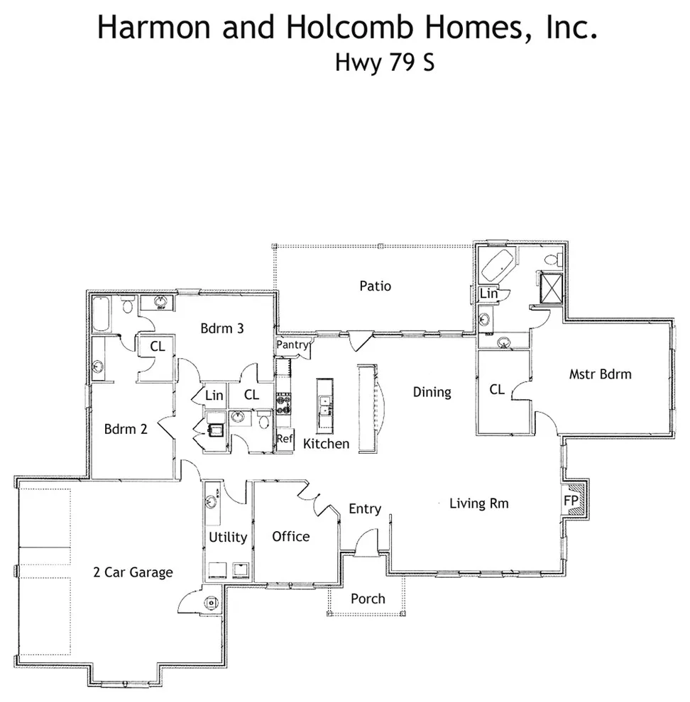 Home Blueprints by Harmon & Holcomb Homes - Photo 7
