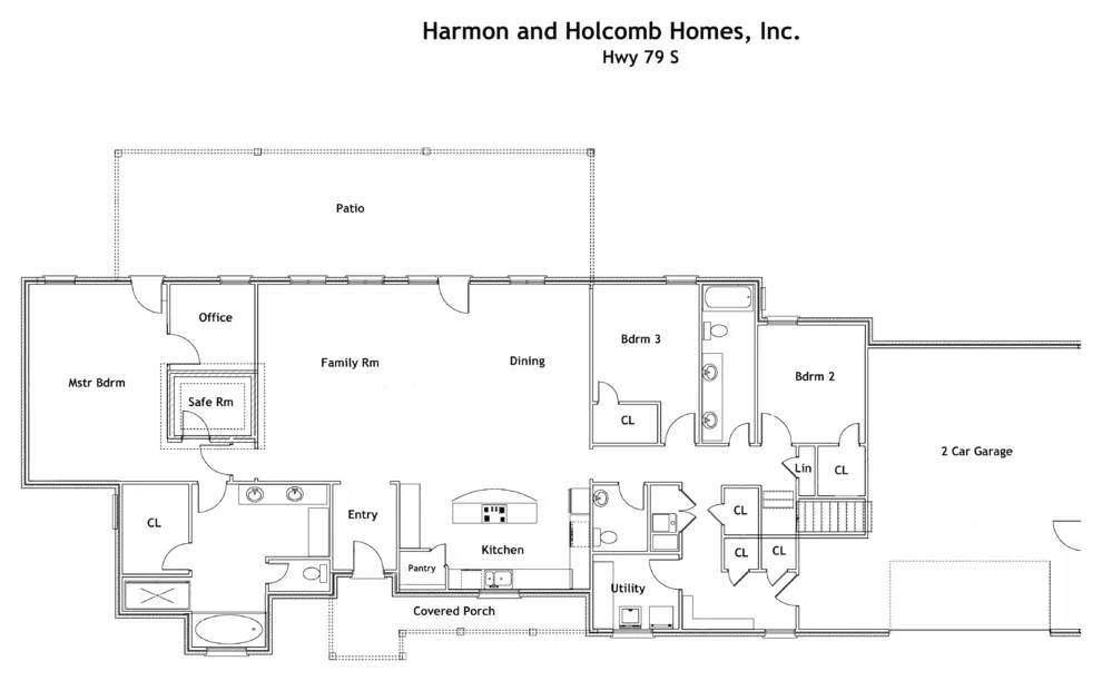 Home Blueprints by Harmon & Holcomb Homes - Photo 127