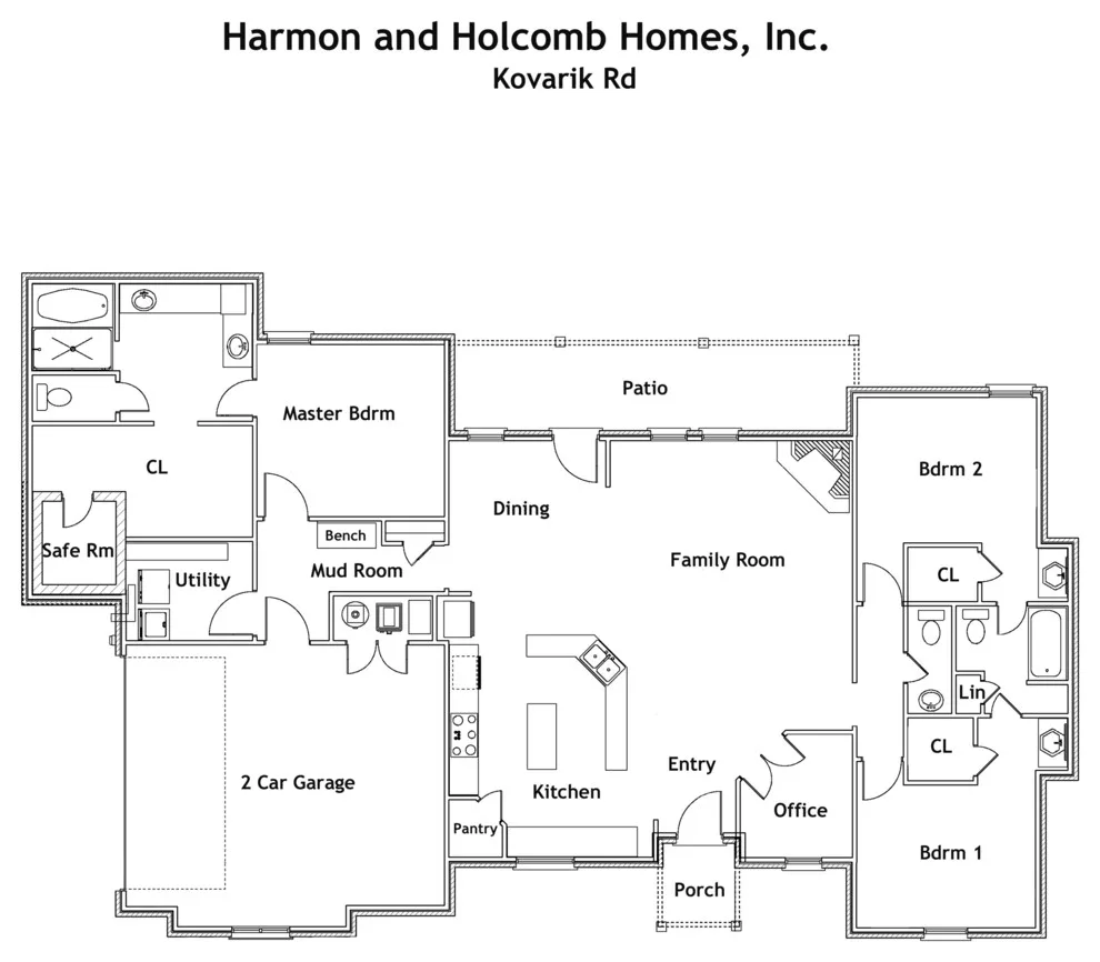 Home Blueprints by Harmon & Holcomb Homes - Photo 60