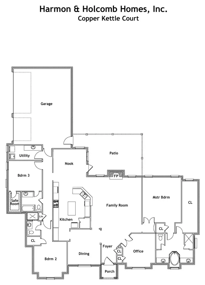 Home Blueprints by Harmon & Holcomb Homes - Photo 50