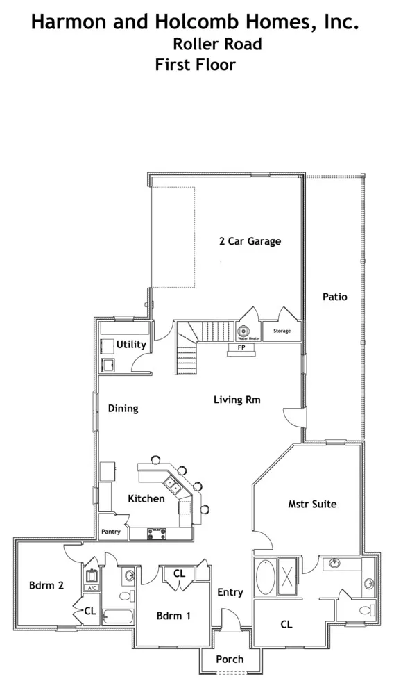 Home Blueprints by Harmon & Holcomb Homes - Photo 43