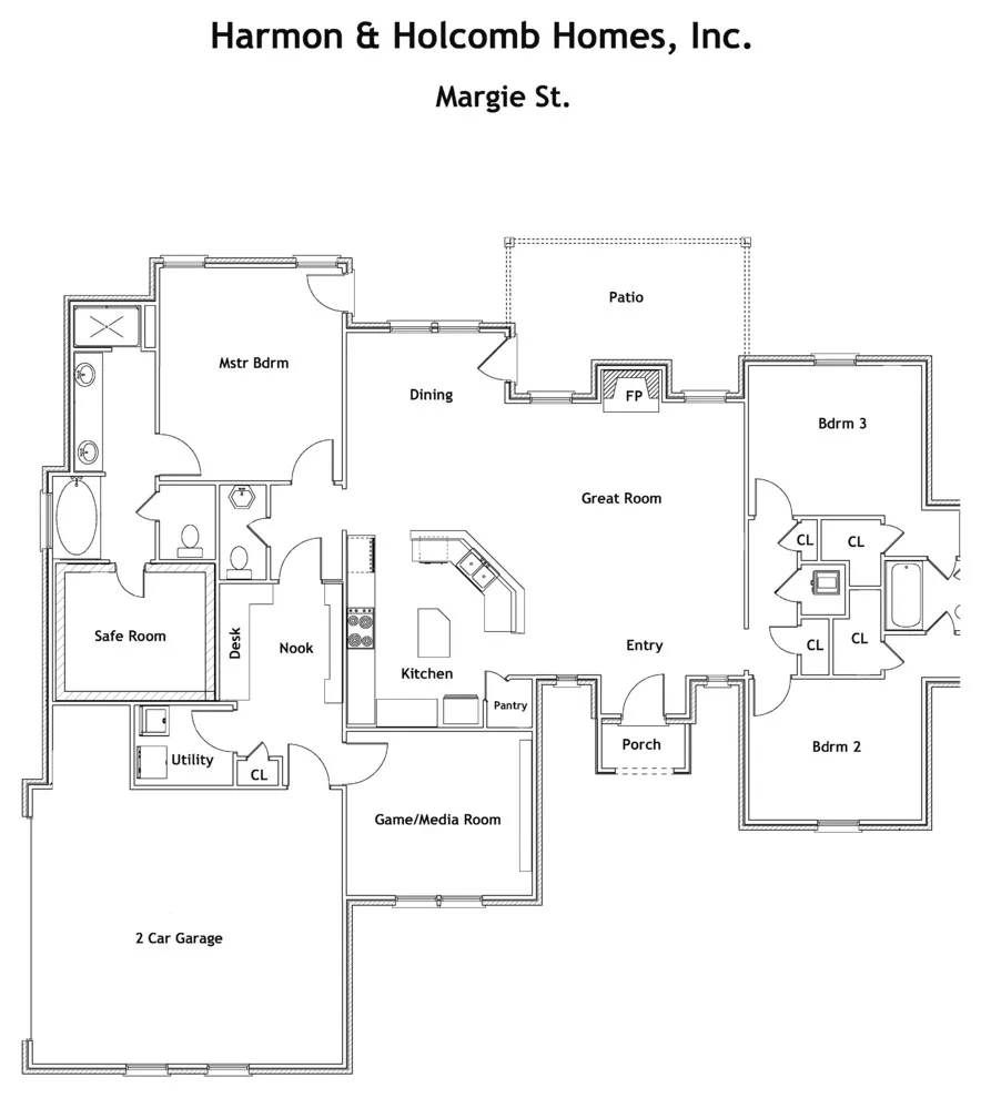 Home Blueprints by Harmon & Holcomb Homes - Photo 58