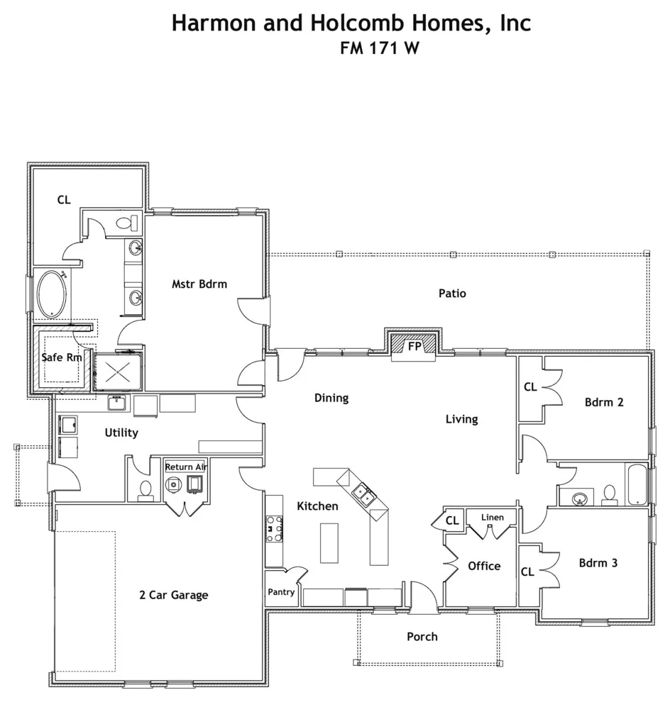 Home Blueprints by Harmon & Holcomb Homes - Photo 13