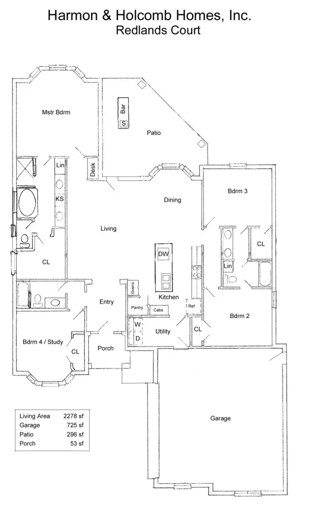 Home Blueprints by Harmon & Holcomb Homes - Photo 69