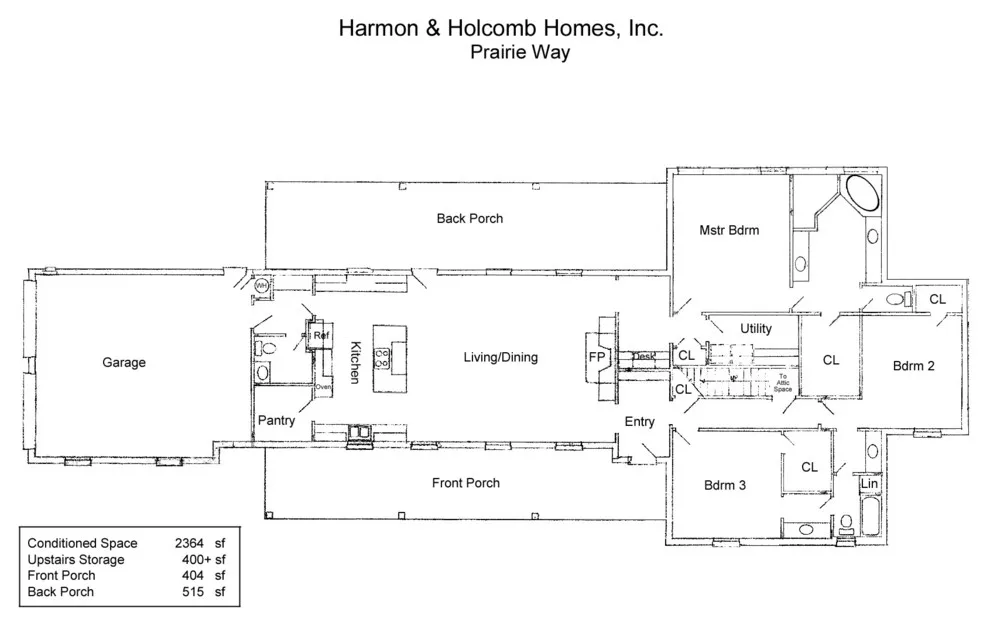 Home Blueprints by Harmon & Holcomb Homes - Photo 73