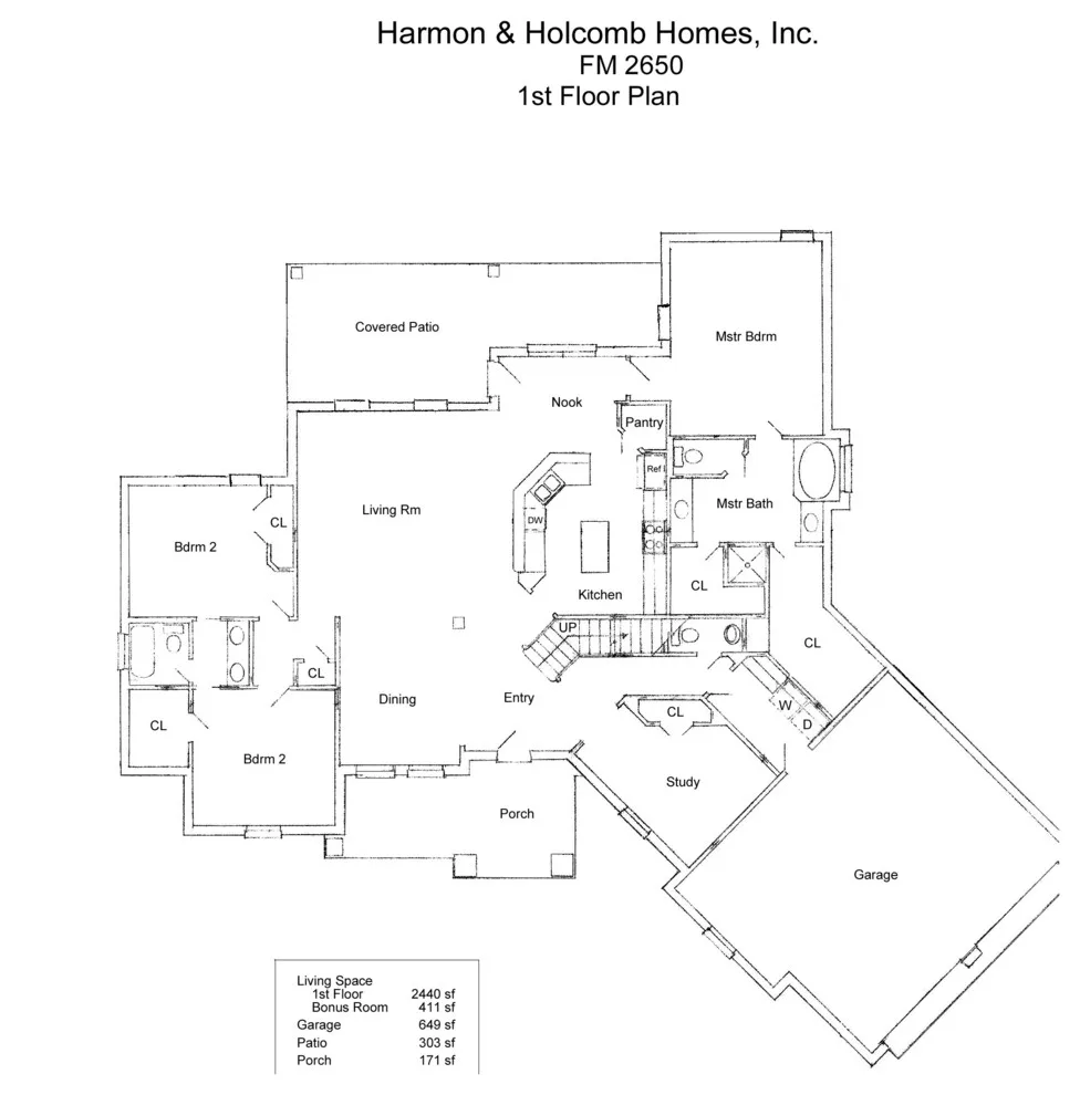Home Blueprints by Harmon & Holcomb Homes - Photo 21