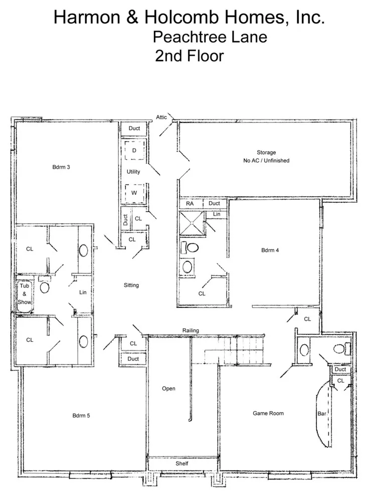 Home Blueprints by Harmon & Holcomb Homes - Photo 29