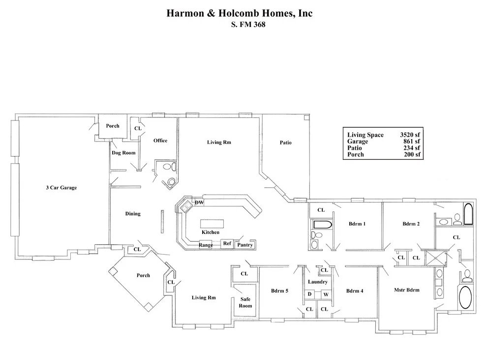 Home Blueprints by Harmon & Holcomb Homes - Photo 54