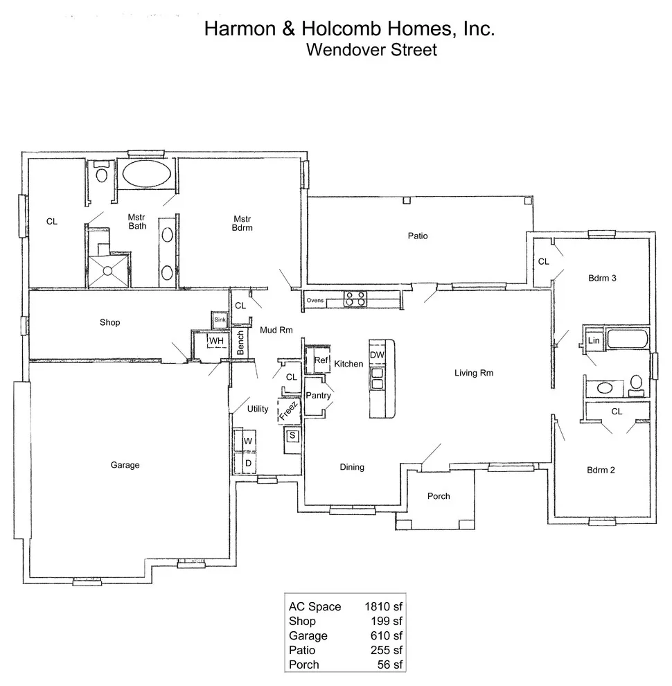 Home Blueprints by Harmon & Holcomb Homes - Photo 107