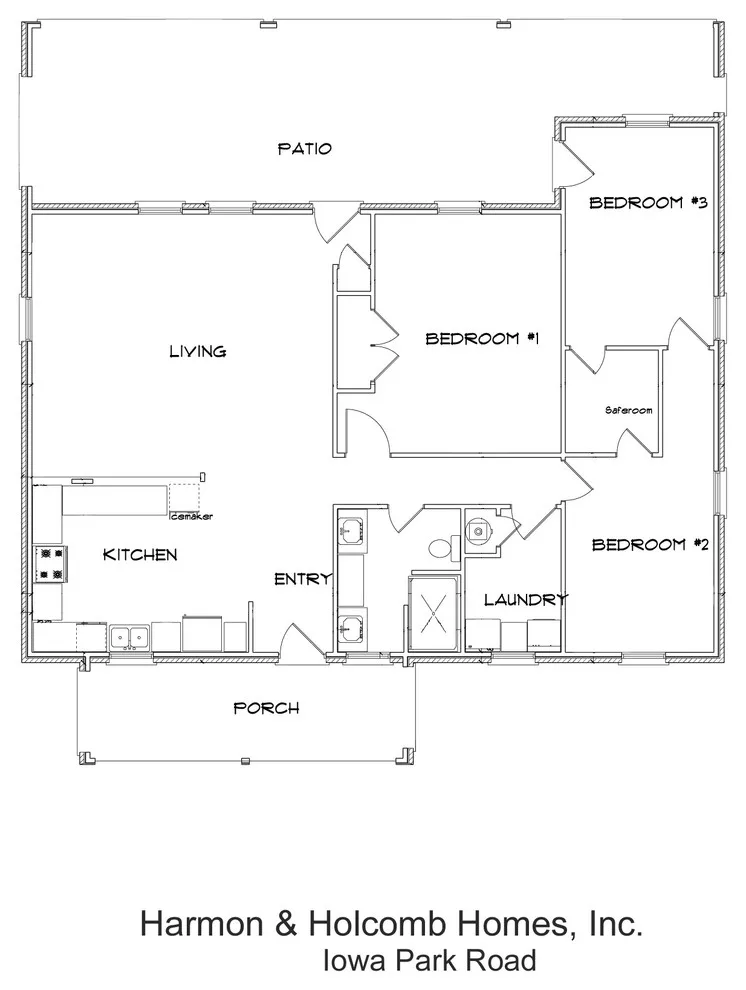 Home Blueprints by Harmon & Holcomb Homes - Photo 12