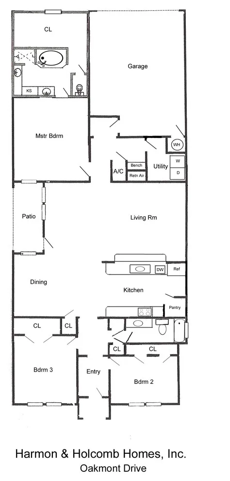 Home Blueprints by Harmon & Holcomb Homes - Photo 32