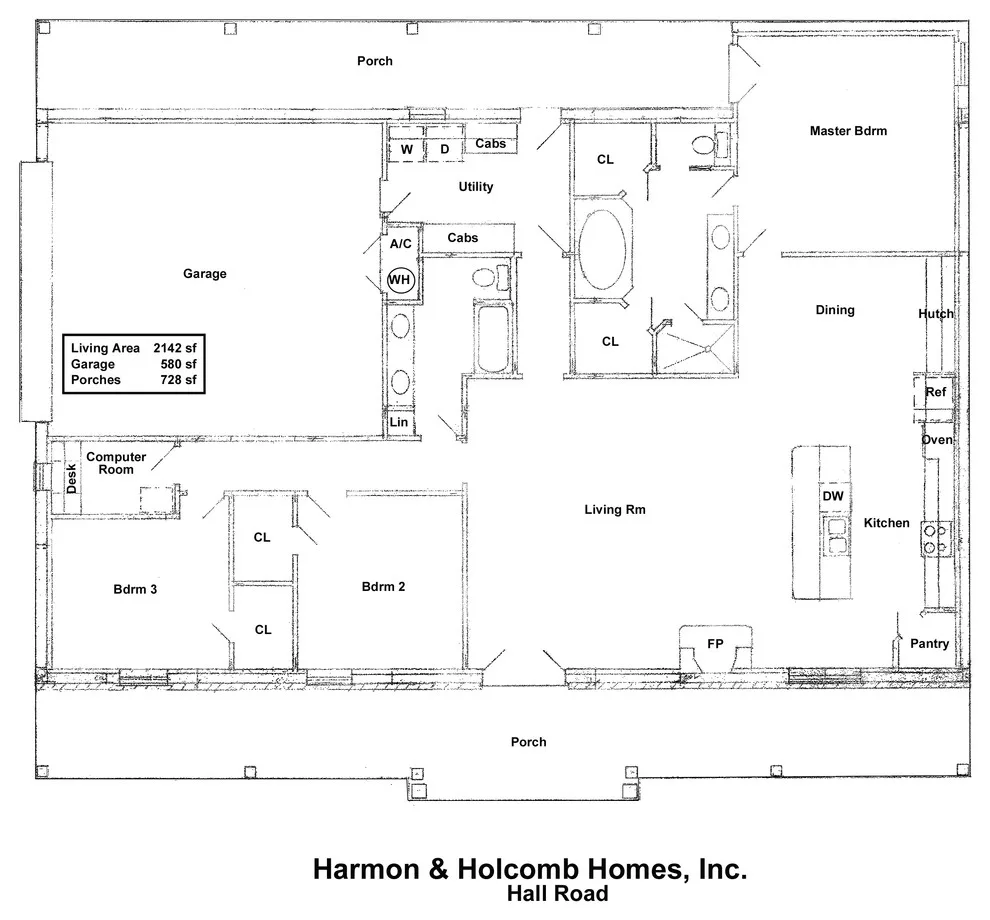 Home Blueprints by Harmon & Holcomb Homes - Photo 77