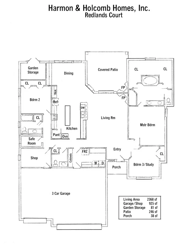 Home Blueprints by Harmon & Holcomb Homes - Photo 86