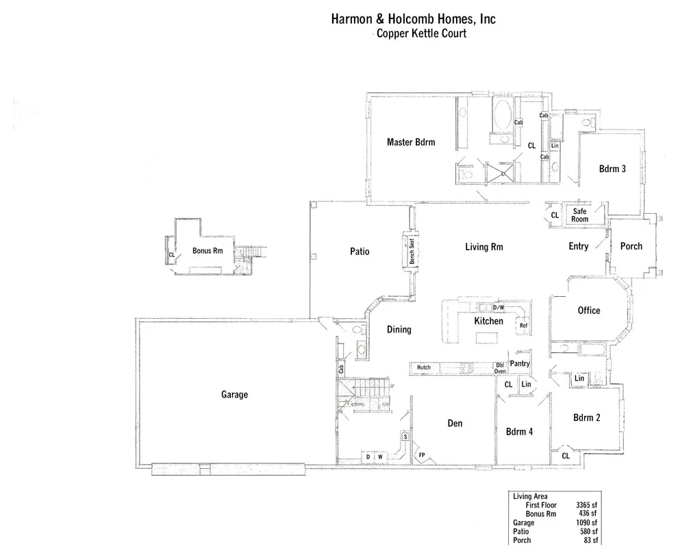 Home Blueprints by Harmon & Holcomb Homes - Photo 89