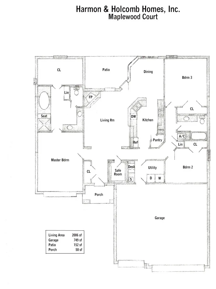 Home Blueprints by Harmon & Holcomb Homes - Photo 101