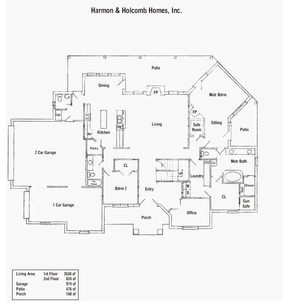Home Blueprints by Harmon & Holcomb Homes - Photo 111