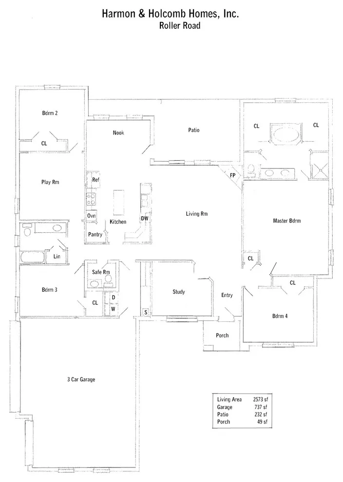 Home Blueprints by Harmon & Holcomb Homes - Photo 94