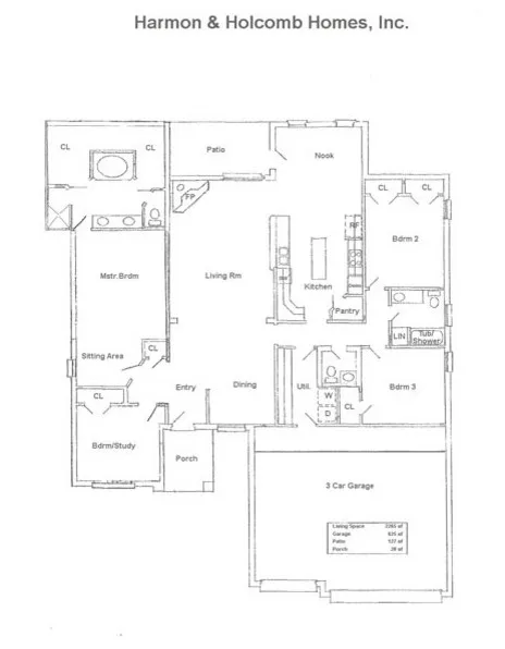 Home Blueprints by Harmon & Holcomb Homes - Photo 92