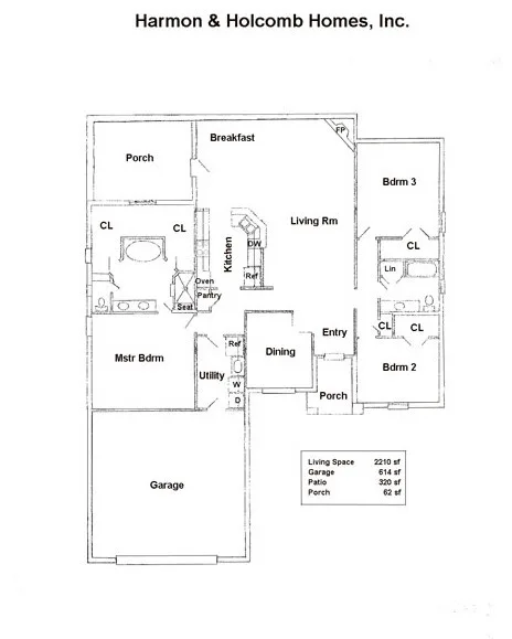 Home Blueprints by Harmon & Holcomb Homes - Photo 74