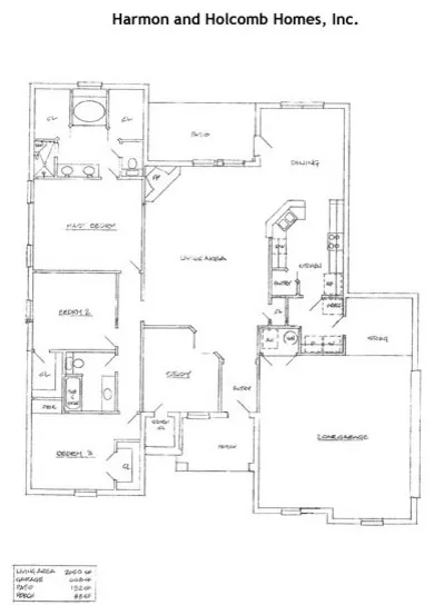 Home Blueprints by Harmon & Holcomb Homes - Photo 17