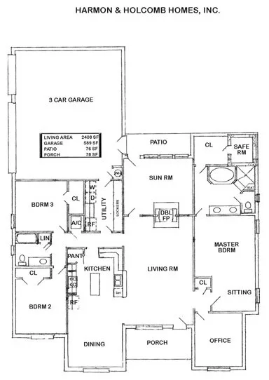 Home Blueprints by Harmon & Holcomb Homes - Photo 70