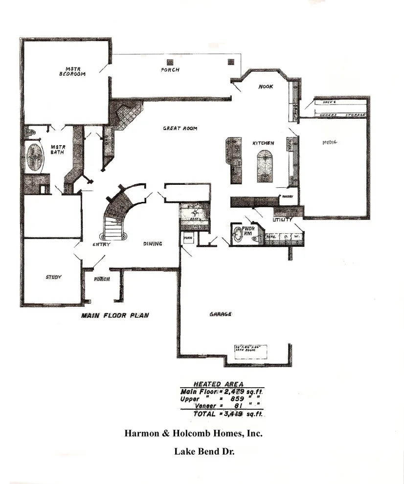 Home Blueprints by Harmon & Holcomb Homes - Photo 76