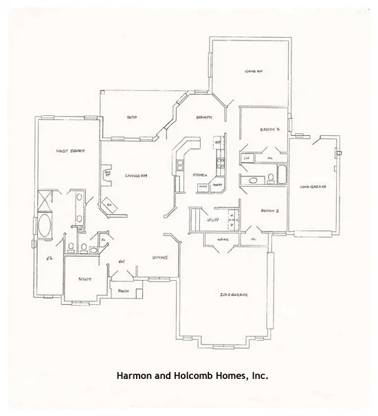 Home Blueprints by Harmon & Holcomb Homes - Photo 61