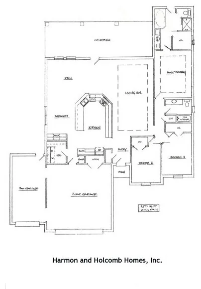 Home Blueprints by Harmon & Holcomb Homes - Photo 91