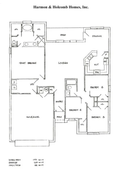 Home Blueprints by Harmon & Holcomb Homes - Photo 8