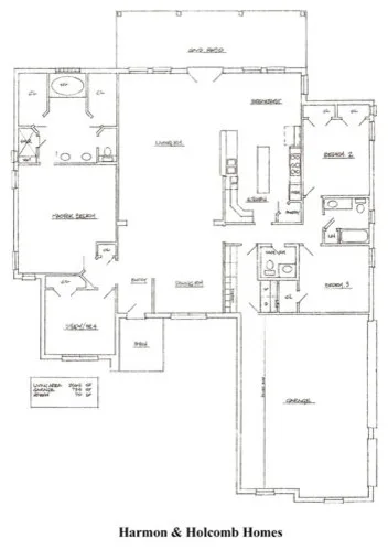 Home Blueprints by Harmon & Holcomb Homes - Photo 78