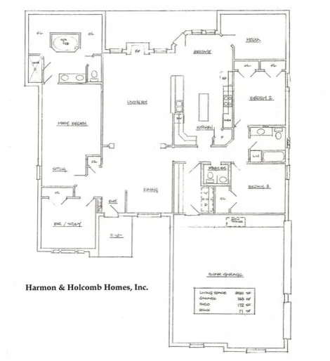 Home Blueprints by Harmon & Holcomb Homes - Photo 31