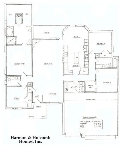 Home Blueprints by Harmon & Holcomb Homes - Photo 37