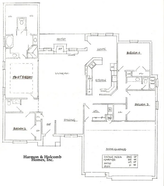 Home Blueprints by Harmon & Holcomb Homes - Photo 117